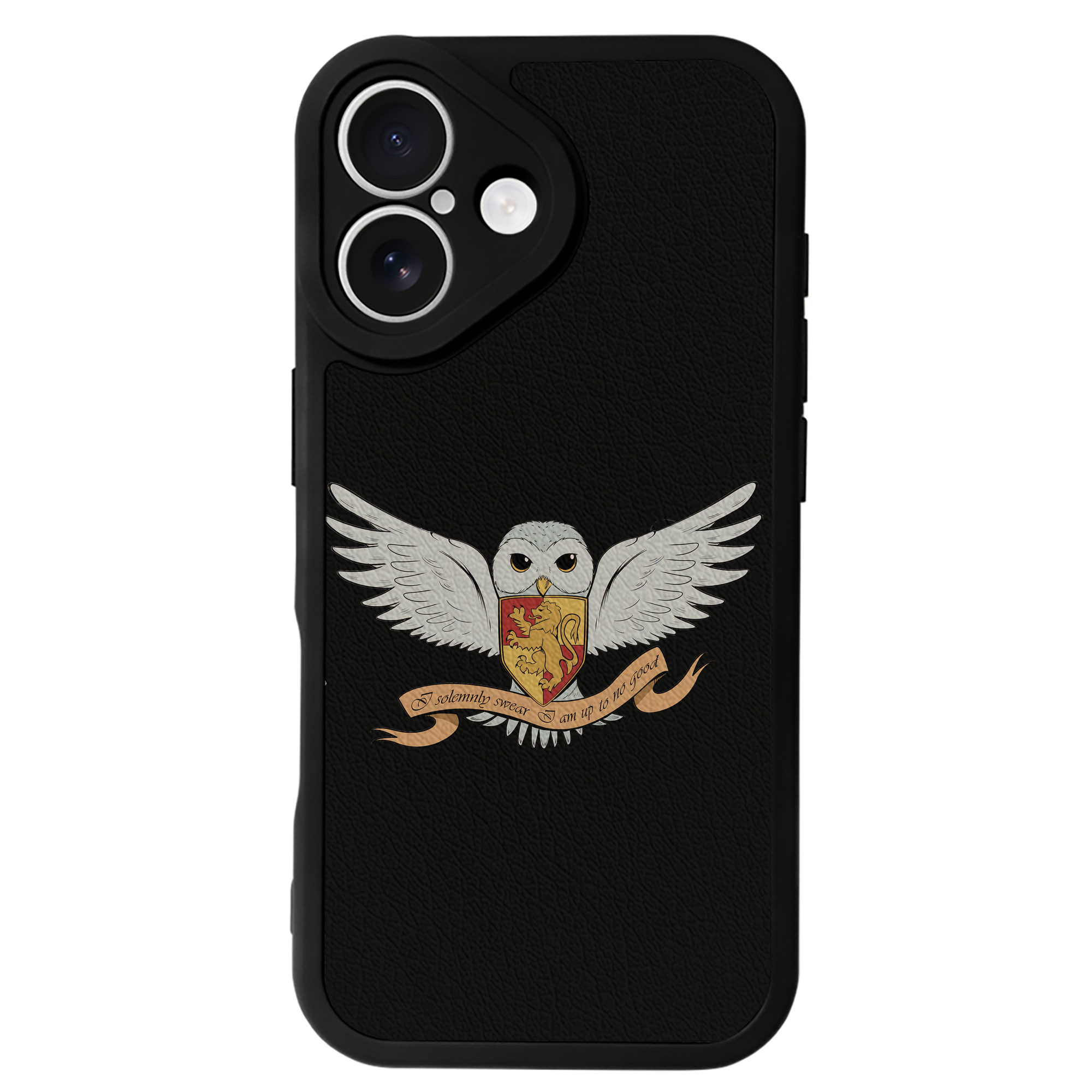 （画像用） Harry Potter ハリー・ポッターシリーズ 【iPhone 16シリーズ対応】シリコンスマホケース（レザー調） 材質：シリコン